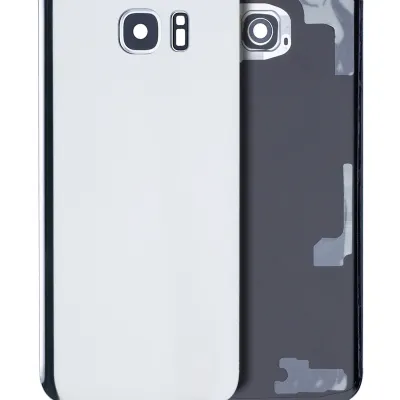 Задня кришка зі склом камери для Samsung Galaxy S7 Edge (Service Pack) (Silver)