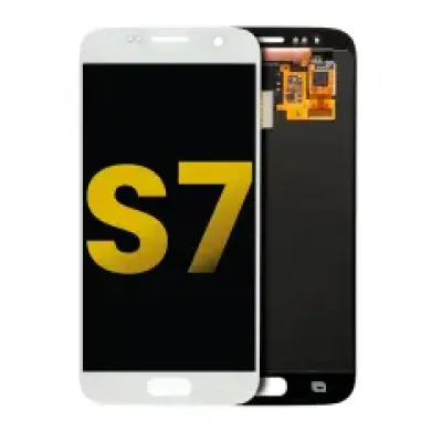 Дисплейний модуль (OLED) без рамки для Samsung Galaxy S7 (Refurbished) (White Pearl)
