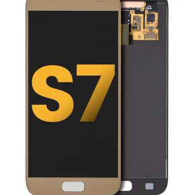 Дисплейний модуль (OLED) без рамки для Samsung Galaxy S7 (Refurbished) (Gold Platinum)