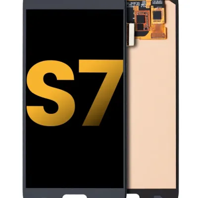 Дисплейний модуль (OLED) без рамки для Samsung Galaxy S7 (Refurbished) (Black Onyx)