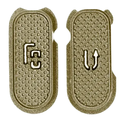 Hard Buttons (Menu / Return) For Samsung Galaxy S7 Active (Sandy Gold)