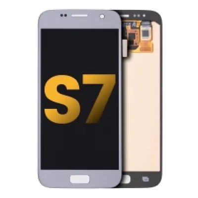 Дисплейний модуль (OLED) без рамки для Samsung Galaxy S7 (Refurbished) (Silver Titanium)