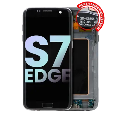 OLED Assembly With Frame For Samsung Galaxy S7 Edge G935A (North American Version) (Service Pack) (Black)