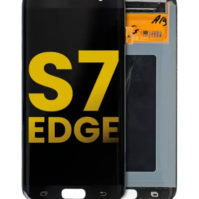 Дисплейний модуль (OLED) без рамки для Samsung Galaxy S7 Edge (All Models) (Refurbished) (чорний)