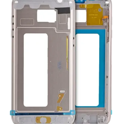Рамка корпусу для Samsung Galaxy S7 Edge (з дрібними деталями) (золотий)