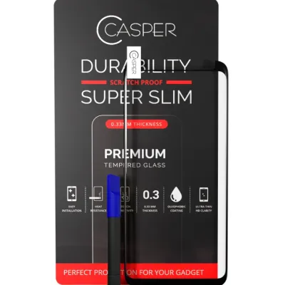 Загартоване скло Casper UV з клеєм для Samsung Galaxy S8 (Case Friendly) (Retail Packaging)