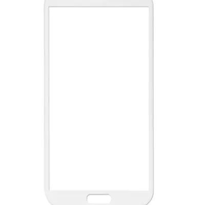 Front Glass For Samsung Galaxy Note 2 (White)