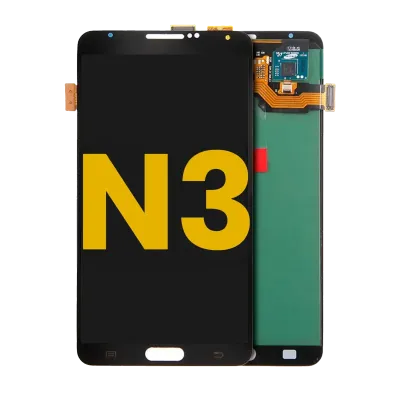 Дисплейний модуль (OLED) без рамки для Samsung Galaxy Note 3 (Refurbished) (усі моделі) (чорний)