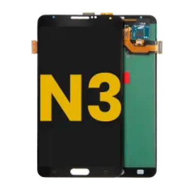 Дисплейний модуль (OLED) без рамки для Samsung Galaxy Note 3 (Refurbished) (усі моделі) (чорний)