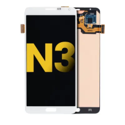 Дисплейний модуль (OLED) без рамки для Samsung Galaxy Note 3 (Refurbished) (усі моделі) (білий)