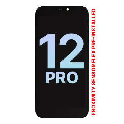 OLED Assembly With Proximity Sensor Flex Pre-Installed For iPhone 12 Pro (Service Pack)