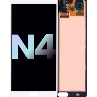 Дисплейний модуль (OLED) без рамки для Samsung Galaxy Note 4 (Service Pack) (білий)