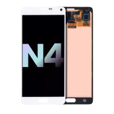 Дисплейний модуль (OLED) без рамки для Samsung Galaxy Note 4 (Service Pack) (білий)