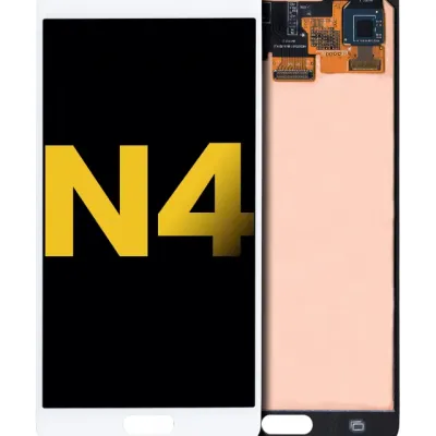 Дисплейний модуль (OLED) без рамки для Samsung Galaxy Note 4 (Refurbished) (білий)