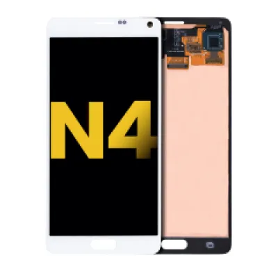 Дисплейний модуль (OLED) без рамки для Samsung Galaxy Note 4 (Refurbished) (білий)
