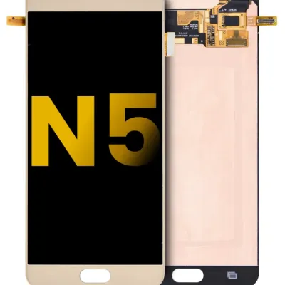 Дисплейний модуль (OLED) без рамки для Samsung Galaxy Note 5 (Refurbished) (Gold Platinum)