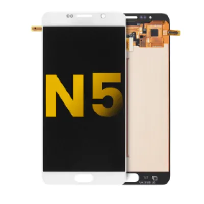 Дисплейний модуль (OLED) без рамки для Samsung Galaxy Note 5 (Refurbished) (White Pearl)