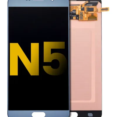 Дисплейний модуль (OLED) без рамки для Samsung Galaxy Note 5 (Refurbished) (Silver Titan)
