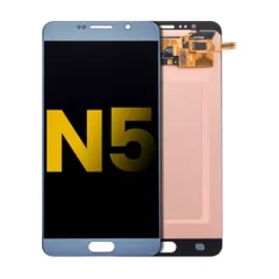 Дисплейний модуль (OLED) без рамки для Samsung Galaxy Note 5 (Refurbished) (Silver Titan)