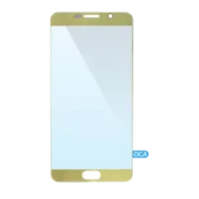 Скло екрана з OCA попередньо встановленим для Samsung Galaxy Note 5 (Gold)