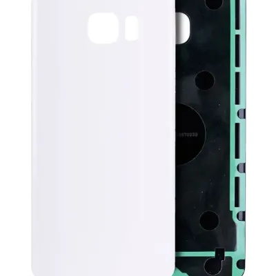 Back Cover Glass For Samsung Galaxy Note 5 (No Logo) (Aftermarket Plus) (White Pearl)