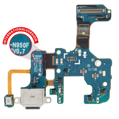 Charging Port With Flex Cable For Samsung Galaxy Note 8 (N950F) (International Version)