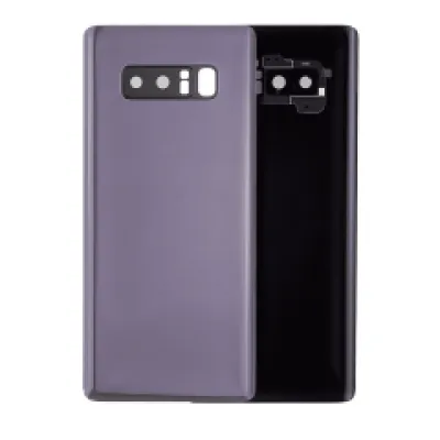 Задня кришка зі склом камери для Samsung Galaxy Note 8 (No Logo) (Aftermarket Plus) (Orchid Gray)