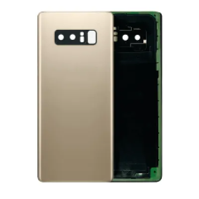 Задня кришка зі склом камери для Samsung Galaxy Note 8 (No Logo) (Aftermarket Plus) (Maple Gold)