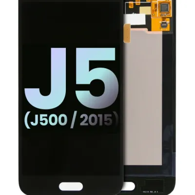 Дисплейний модуль (OLED) без рамки для Samsung Galaxy J5 (J500 / 2015) (Service Pack) (чорний)