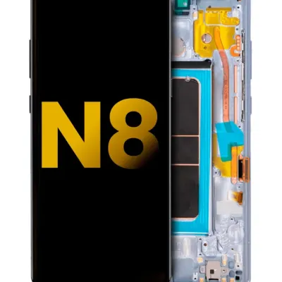 Дисплейний модуль (OLED) з рамкою для Samsung Galaxy Note 8 (Refurbished) (Orchid Gray)