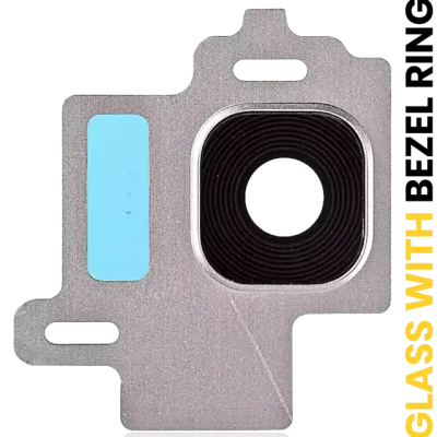 Back Camera Lens With Bezel Ring For Samsung Galaxy S8 (Arctic Silver)