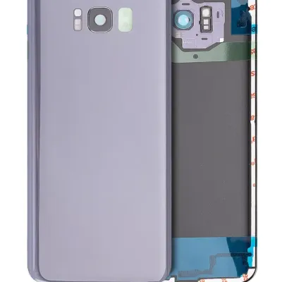 Заднє скло зі склом камери для Samsung Galaxy S8 Plus (Service Pack) (Orchid Gray)