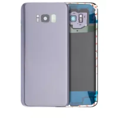Заднє скло зі склом камери для Samsung Galaxy S8 Plus (Service Pack) (Orchid Gray)
