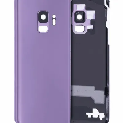 Заднє скло зі склом камери для Samsung Galaxy S9 (Service Pack) (Lilac Purple)