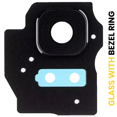 Back Camera Lens With Bezel Ring For Samsung Galaxy S8 Plus (Midnight Black)