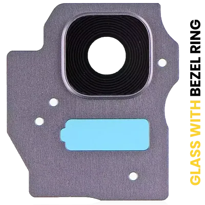 Back Camera Lens With Bezel Ring For Samsung Galaxy S8 Plus (Orchid Gray)