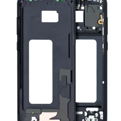 Рамка корпусу для Samsung Galaxy S8 Plus (зі дрібними деталями) (Midnight Black)