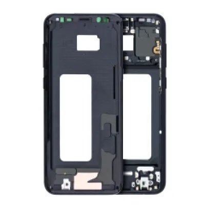 Рамка корпусу для Samsung Galaxy S8 Plus (зі дрібними деталями) (Midnight Black)