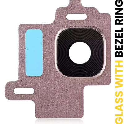 Back Camera Lens With Bezel Ring For Samsung Galaxy S8 (Rose Gold)