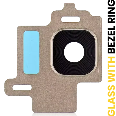 Back Camera Lens With Bezel Ring For Samsung Galaxy S8 (Gold)