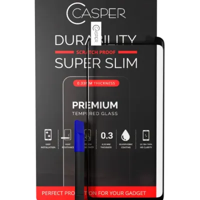 Casper UV гартоване скло з клеєм для Samsung Galaxy S9 (Case Friendly) (Retail Packaging)
