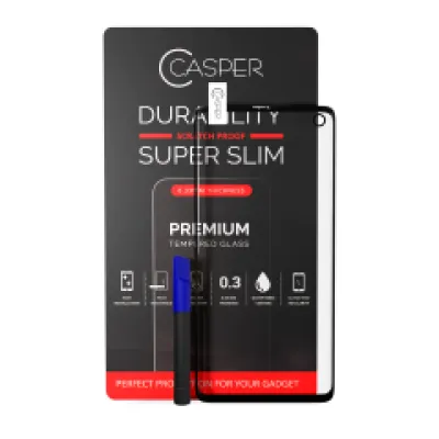 Casper UV гартоване скло з клеєм для Samsung Galaxy S9 Plus (Case Friendly) (Retail Packaging)