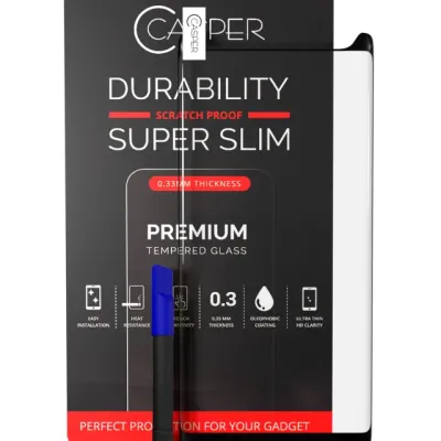 Casper UV Tempered Glass with Glue for Samsung Galaxy Note 9 (Case Friendly) (Retail Packaging)