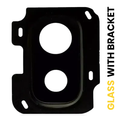 Back Camera Lens With Bracket For Samsung Galaxy J8 (J810 / 2018) (Black)