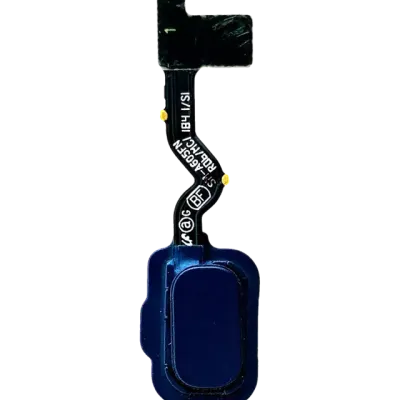 Зчитувач відбитків пальців із шлейфом для Samsung Galaxy J8 (J810 / 2018) (синій)
