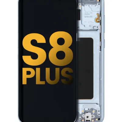 OLED Assembly With Frame For Samsung Galaxy S8 Plus (Refurbished) (Coral Blue)