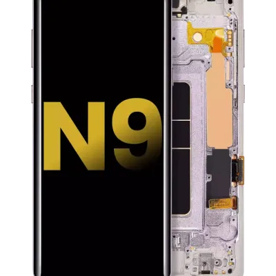 OLED Assembly With Frame For Samsung Galaxy Note 9 (Refurbished) (Lavender Purple)