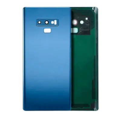 Задня кришка зі склом камери для Samsung Galaxy Note 9 (No Logo) (Aftermarket Plus) (Ocean Blue)