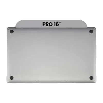 Bottom Case For MacBook Pro 16" A2141 (2019) (Used OEM Pull: Grade B/C) (Space Gray)
