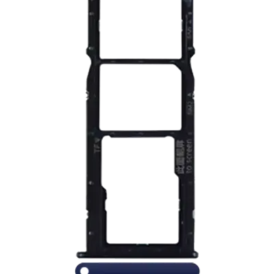 Двійний лоток SIM для Huawei Y7 Pro (2018) (Blue)